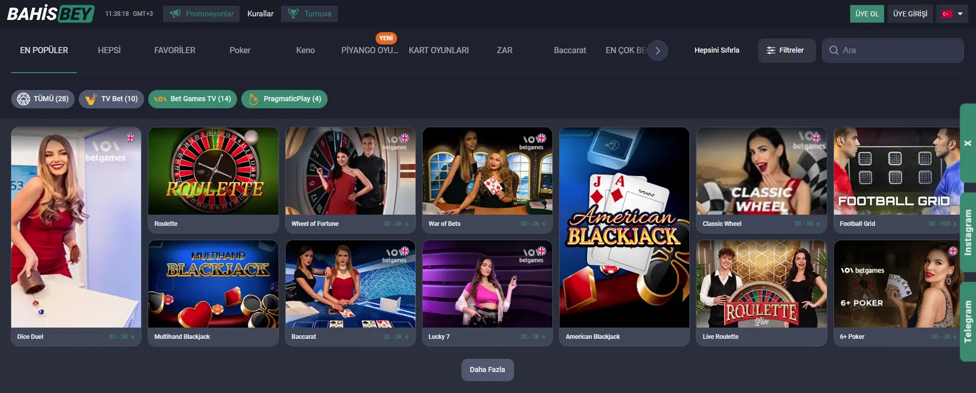 Bahisbey TV Oyunları ve Canlı Blackjack Rehberi